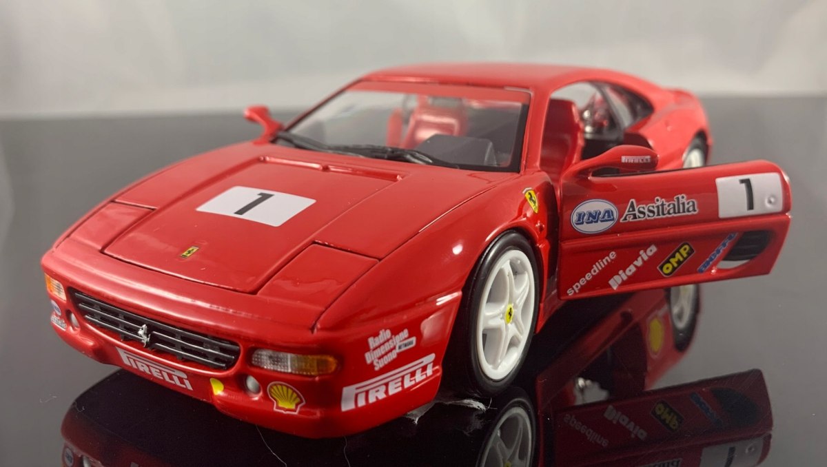FERRARI F355 Challenge red model Bburago 26306 > Bburago